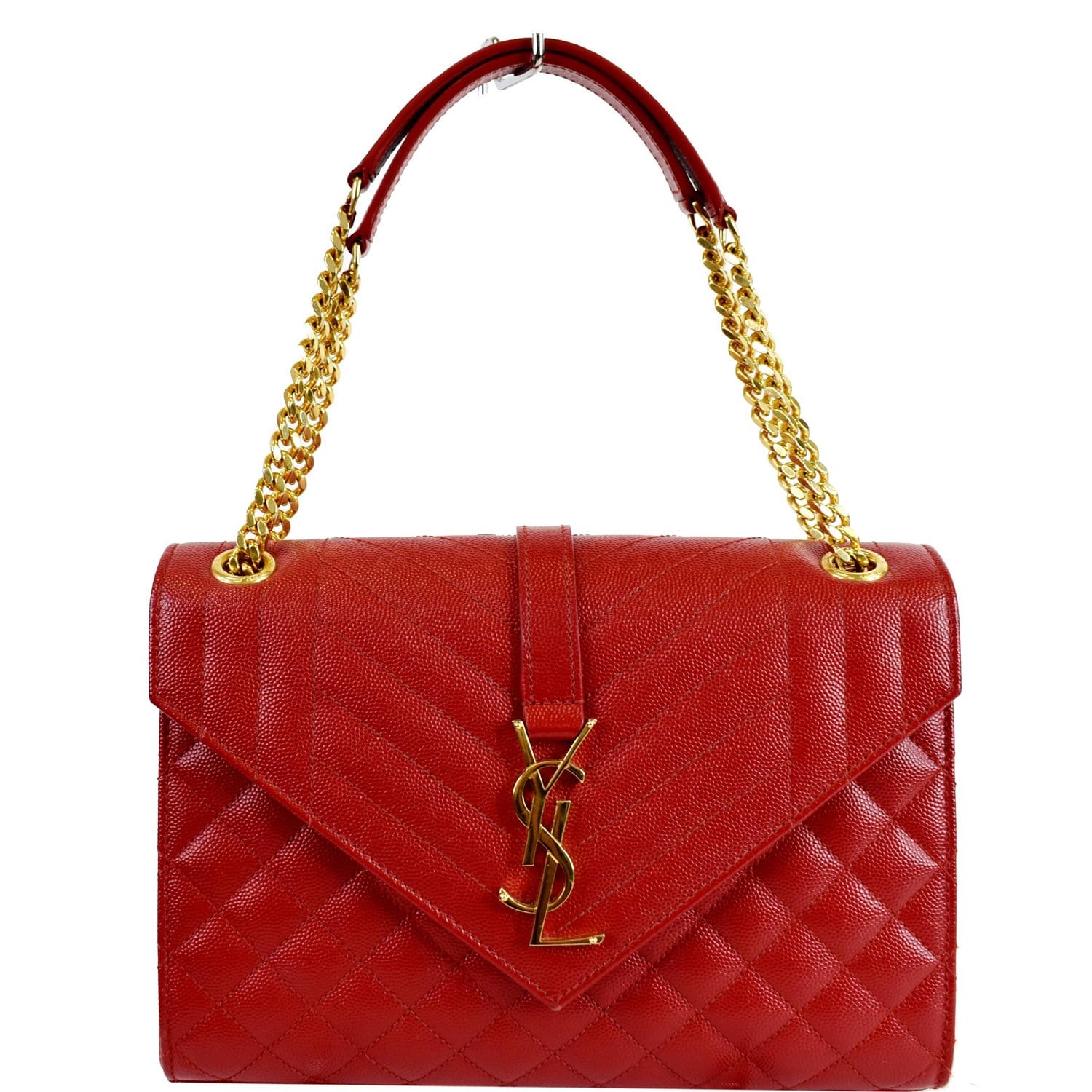 Medium YSL Envelope Chain Shoulder Bag