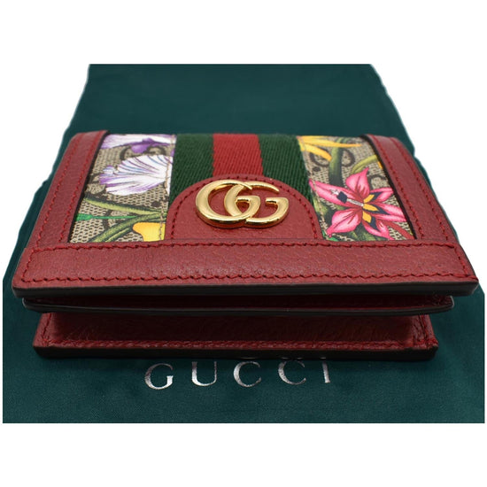 Wallets & purses Gucci - GG Supreme canvas card holder - 406562KVY1N9769