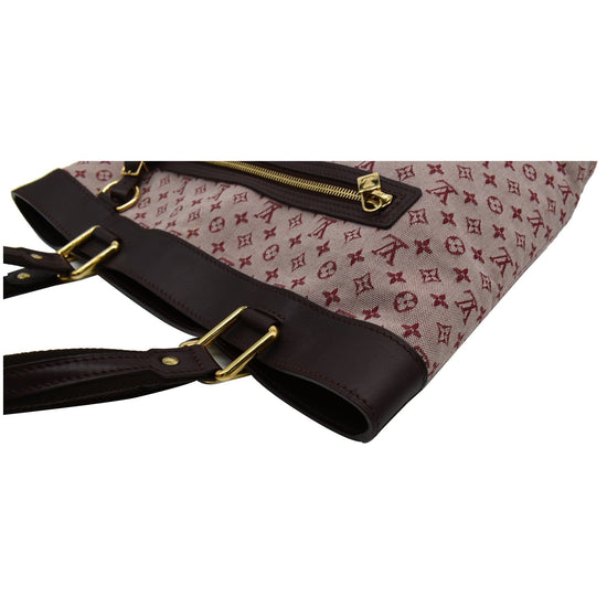 Red Louis Vuitton Monogram Mini Lin Lucille PM Handbag – Designer Revival