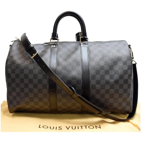 Keepall Bandoulière 45 Damier Graphite Canvas - Travel