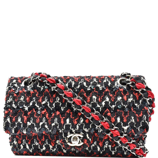 Chanel Flap Bag Multicoloured Fabric GHW
