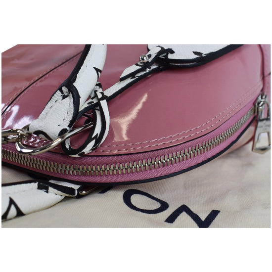 Louis Vuitton Baby bag alma pink ballerina Patent leather ref