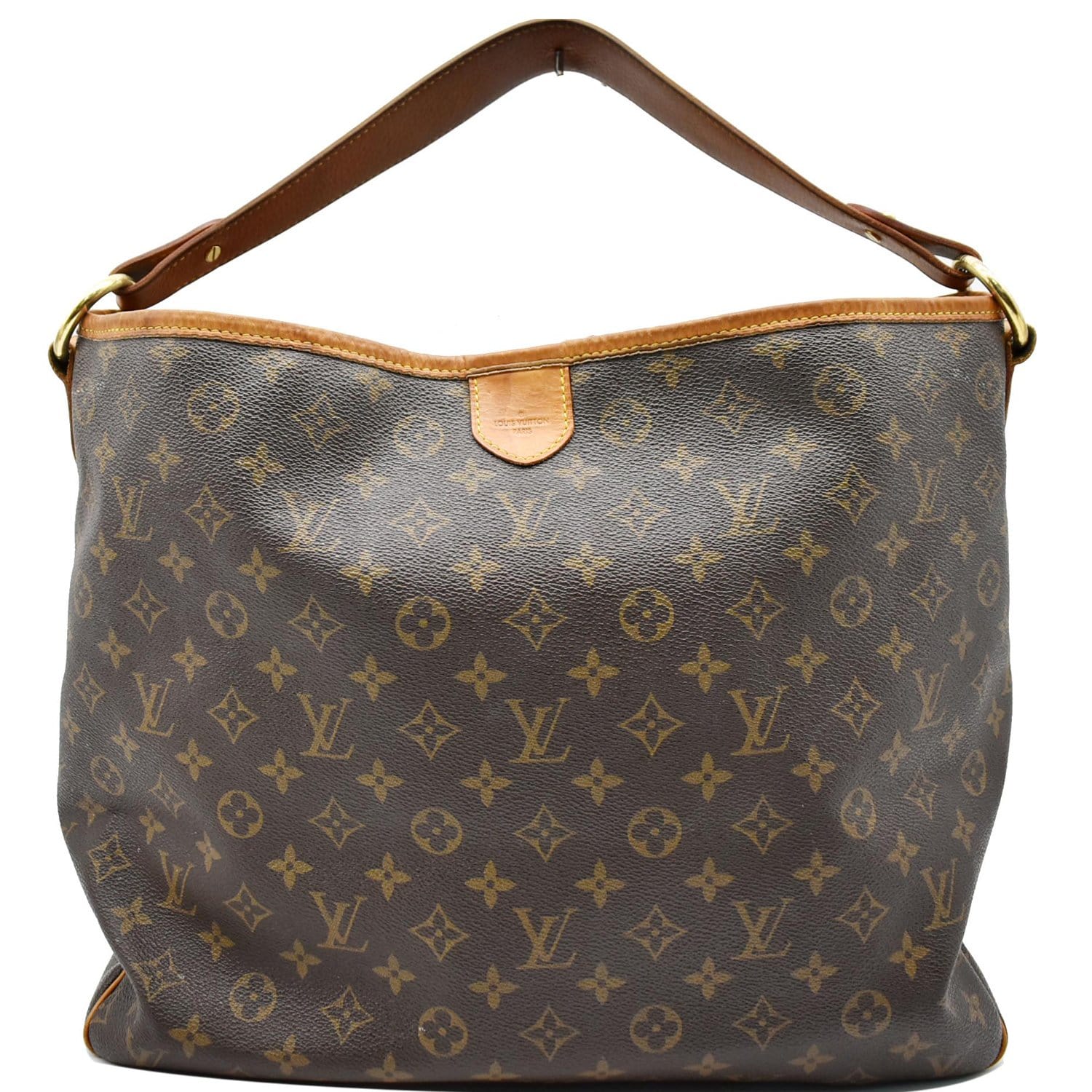 Louis Vuitton Delightful MM Monogram Shoulder Bag Purse with Crossbody Strap