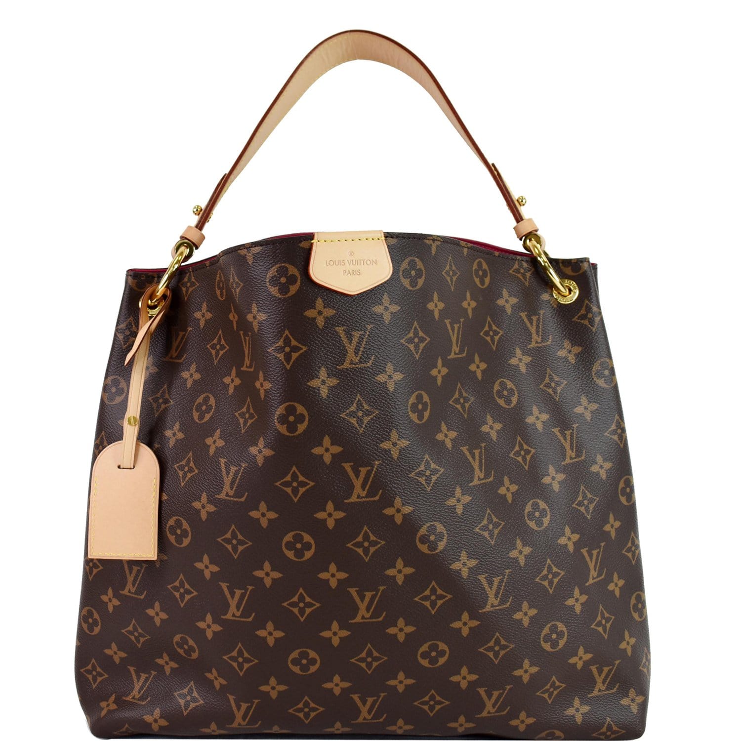 Louis Vuitton Monogram Canvas Graceful MM Hobo (SHF-20173) – LuxeDH