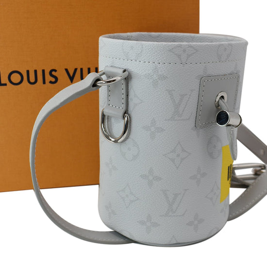 LV Chalk Nano 手袋链条斜挎小水桶包M44631白色