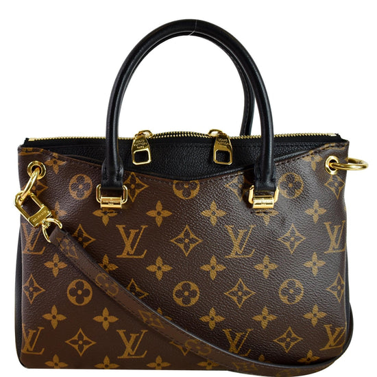 Pallas leather crossbody bag Louis Vuitton Brown in Leather - 37968936