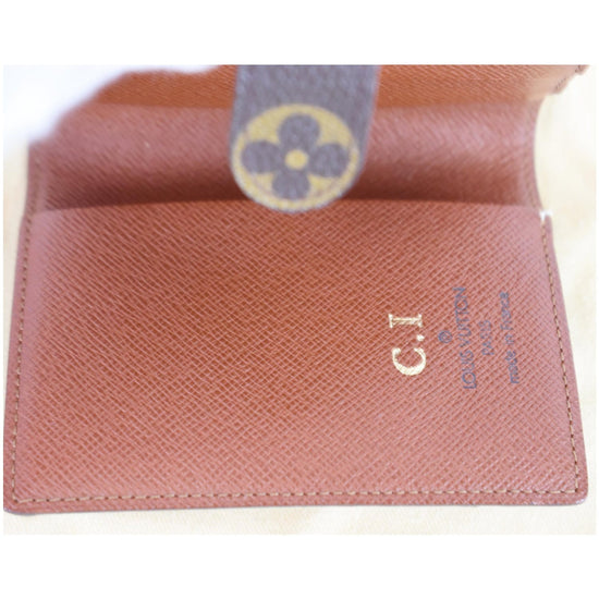 Louis Vuitton Monogram Pocket Diary Notebook Cover w/ Tags - Brown