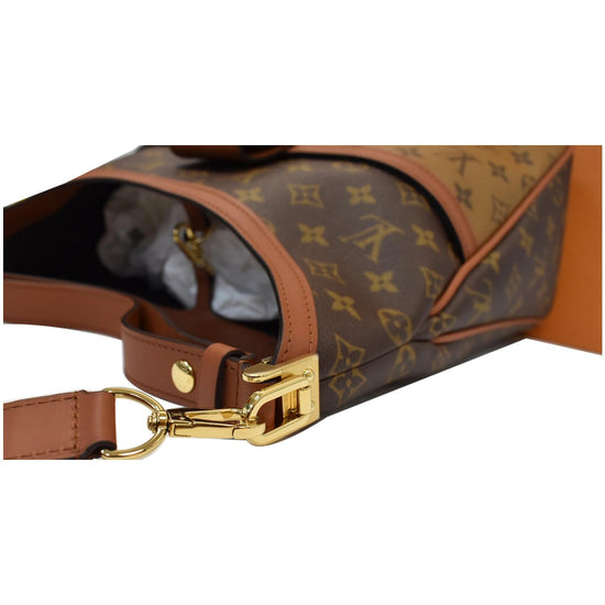 LOUIS VUITTON Reverse Monogram Dauphine Hobo MM 980801