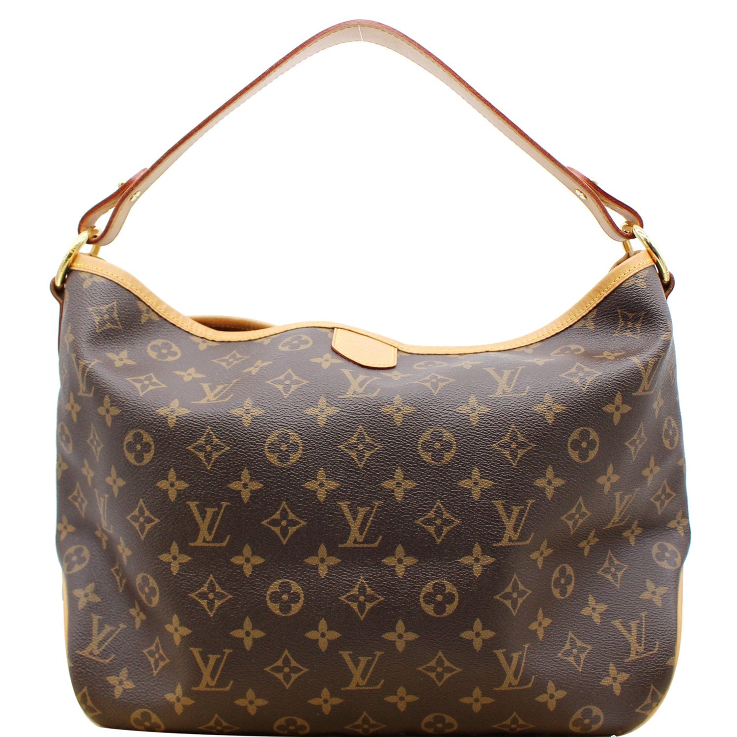 Louis Vuitton LV Shoulder Bag M40352 Delightful PM Brown Monogram