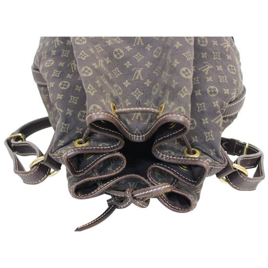 Louis Vuitton Blue Monogram Mini Lin Canvas Noe