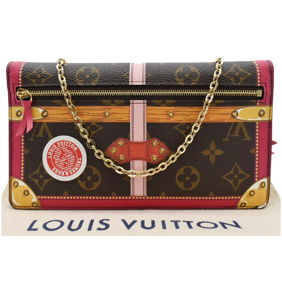 Louis Vuitton Summer Trunks Weekend Pochette chain Shoulder Bag EUC