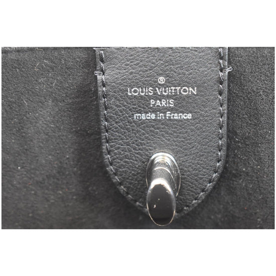 Louis Vuitton Lockme Go Vanilla Black Calfskin Leather Tote - MyDesignerly