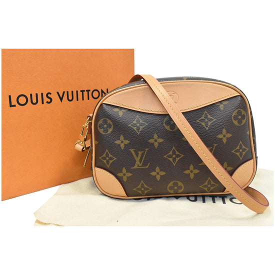 Louis Vuitton Deauville Handbag Monogram Canvas Mini at 1stDibs
