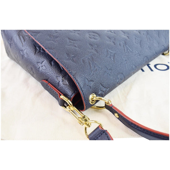 AUTHENTIC LOUIS VUITTON BLANCHE MM EMPREINTE MARINE ROUGE , EXCELLENT  CONDITION