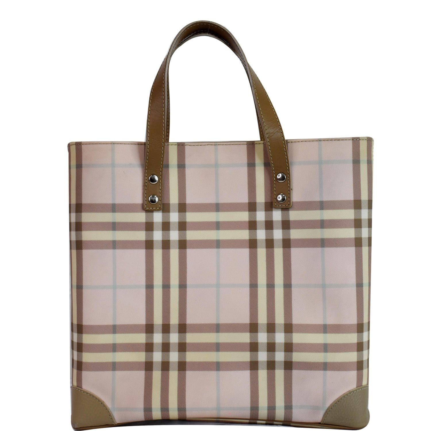 Authentic BURBERRY London Classic Check Alma Bag