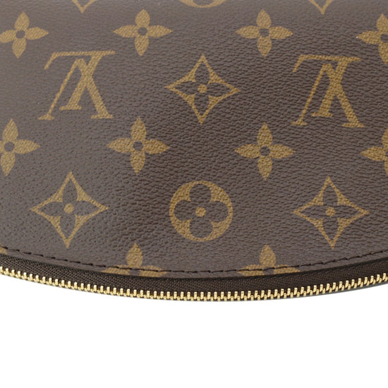 Louis Vuitton Standing Pouch Brown/Clear in Coated Canvas/PVC - US