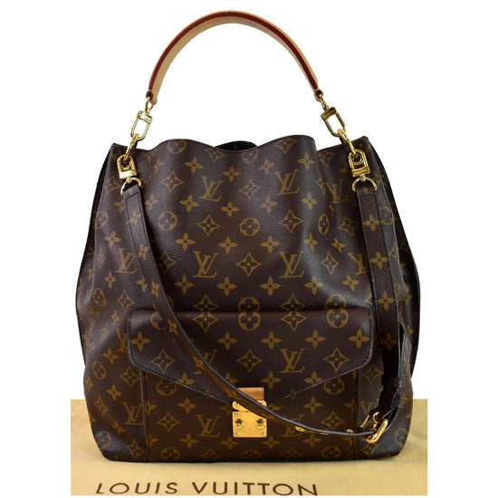 Louis Vuitton Metis Hobo Bag Monogram Canvas Brown Leather ref.593884 -  Joli Closet