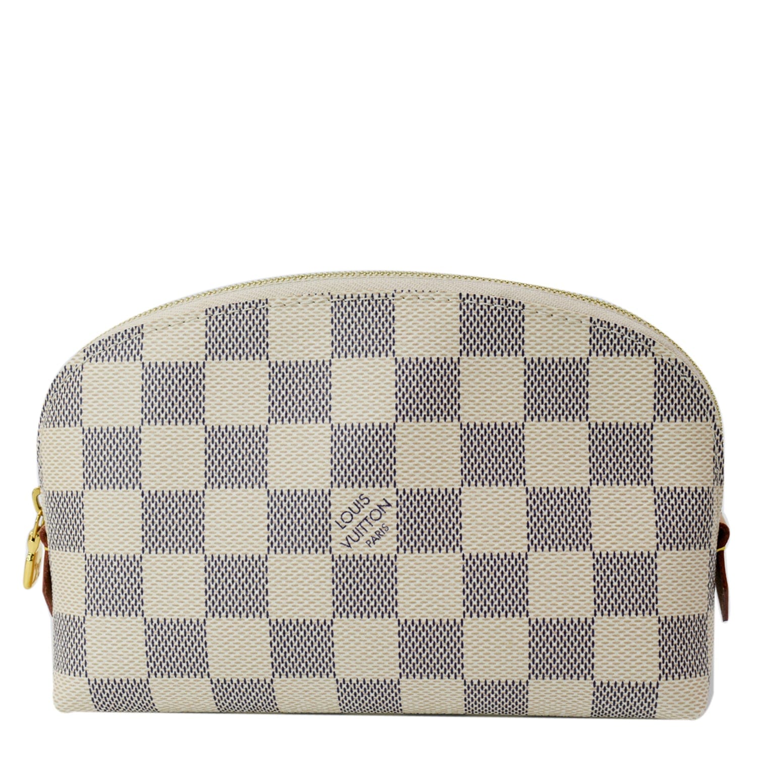 LOUIS VUITTON Damier Azur Cosmetic Pouch White - 10% Off