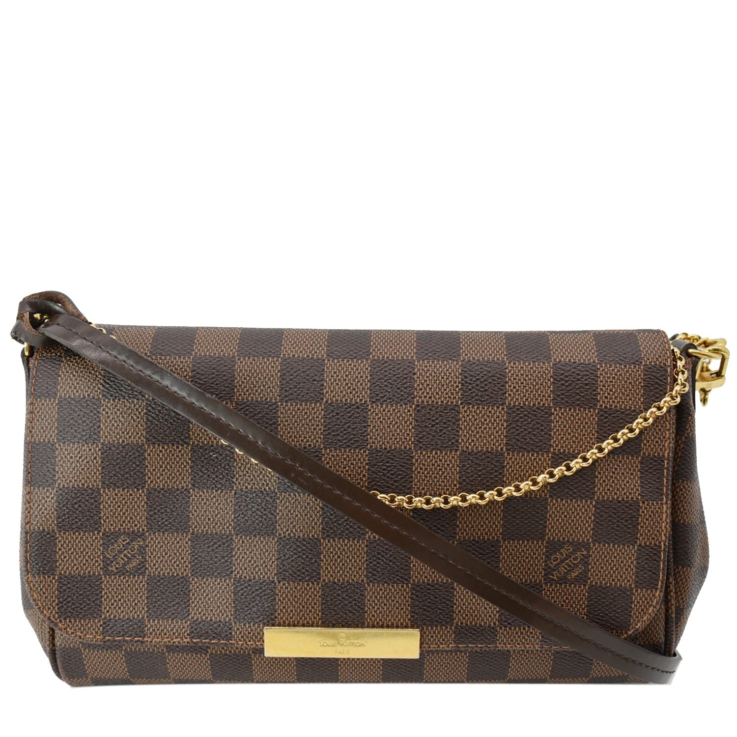 Louis Vuitton Favorite MM Damier Ebene Crossbody at 1stDibs