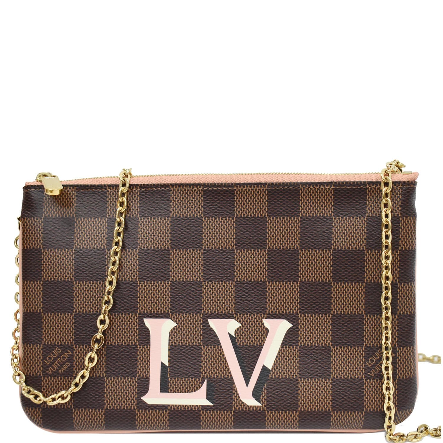 Louis Vuitton 2019s pre-owned Pochette Double Zip Crossbody Bag - Farfetch