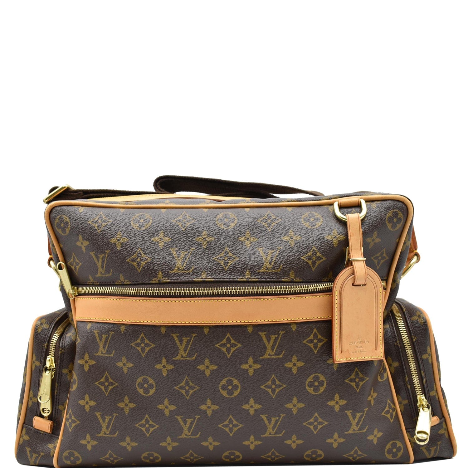 Louis Vuitton Tote Sac Squash Monogram Brown in Canvas/Leather with  Gold-tone - US