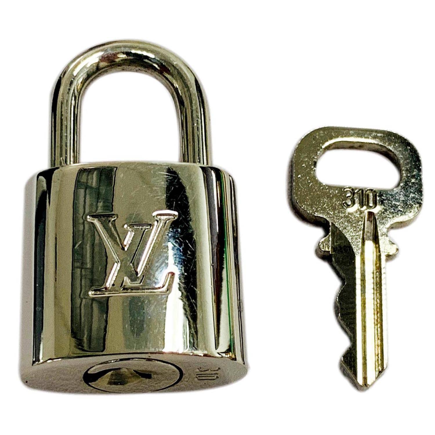 Louis Vuitton Silver Lock and Key 322 - A World Of Goods For You, LLC