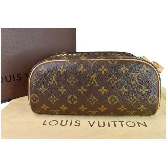 Louis Vuitton Toiletry Bag Monogram Canvas King Size Brown 5596932