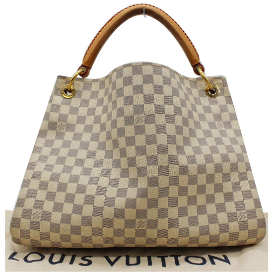 Louis Vuitton Artsy Handbag Damier MM White 23412046