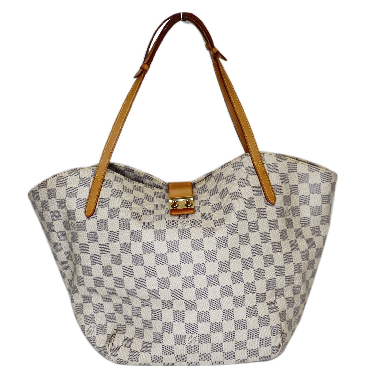 Louis Vuitton Damier Azur Bottle Holder - White Shoulder Bags, Handbags -  LOU729085