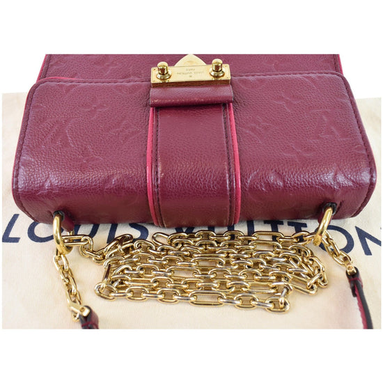 Louis Vuitton Monogram Empreinte Saint Sulpice Bag Navy Red - THE PURSE  AFFAIR