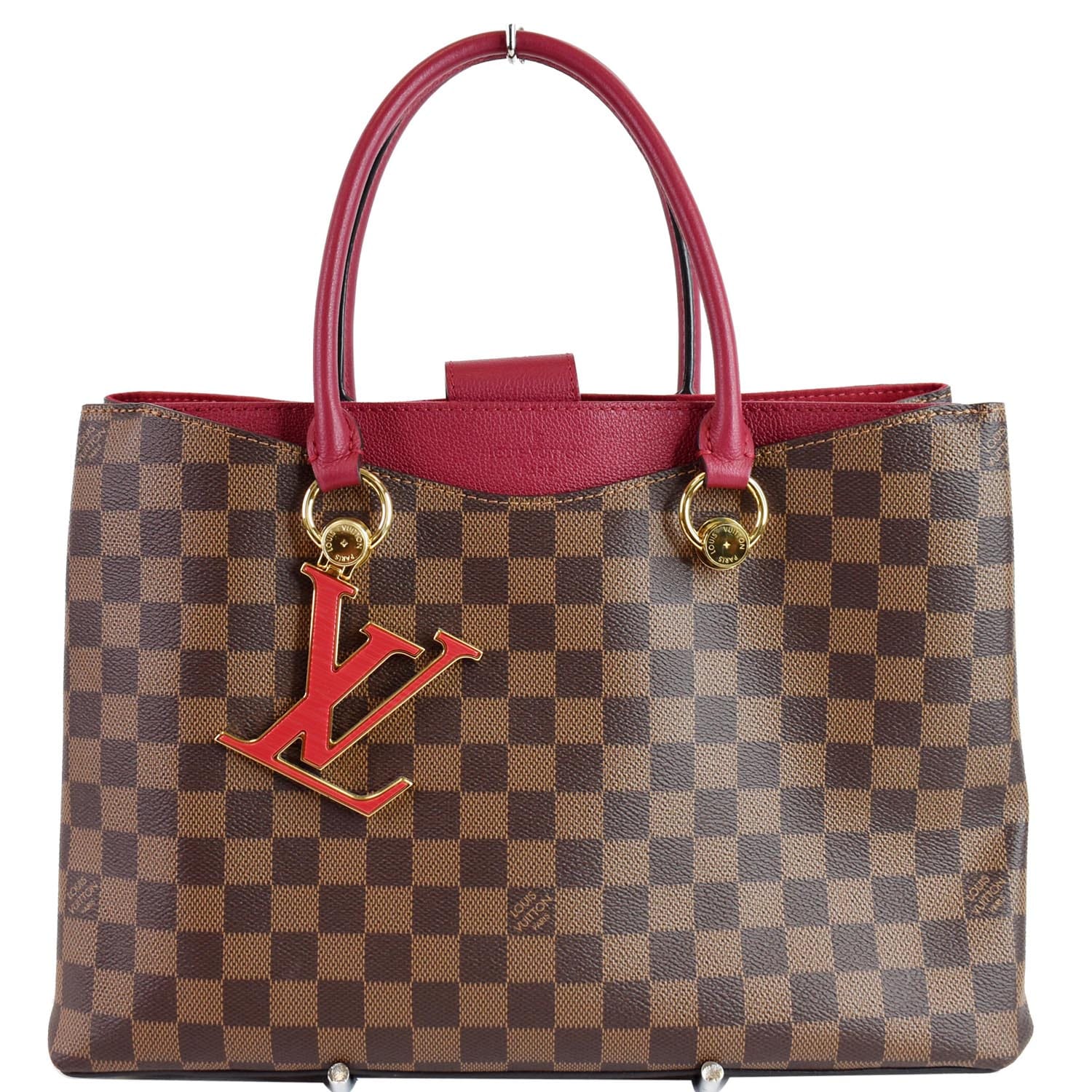 Louis Vuitton Damier Ebene Canvas LV Riverside Tote - Handbag | Pre-owned & Certified | used Second Hand | Unisex