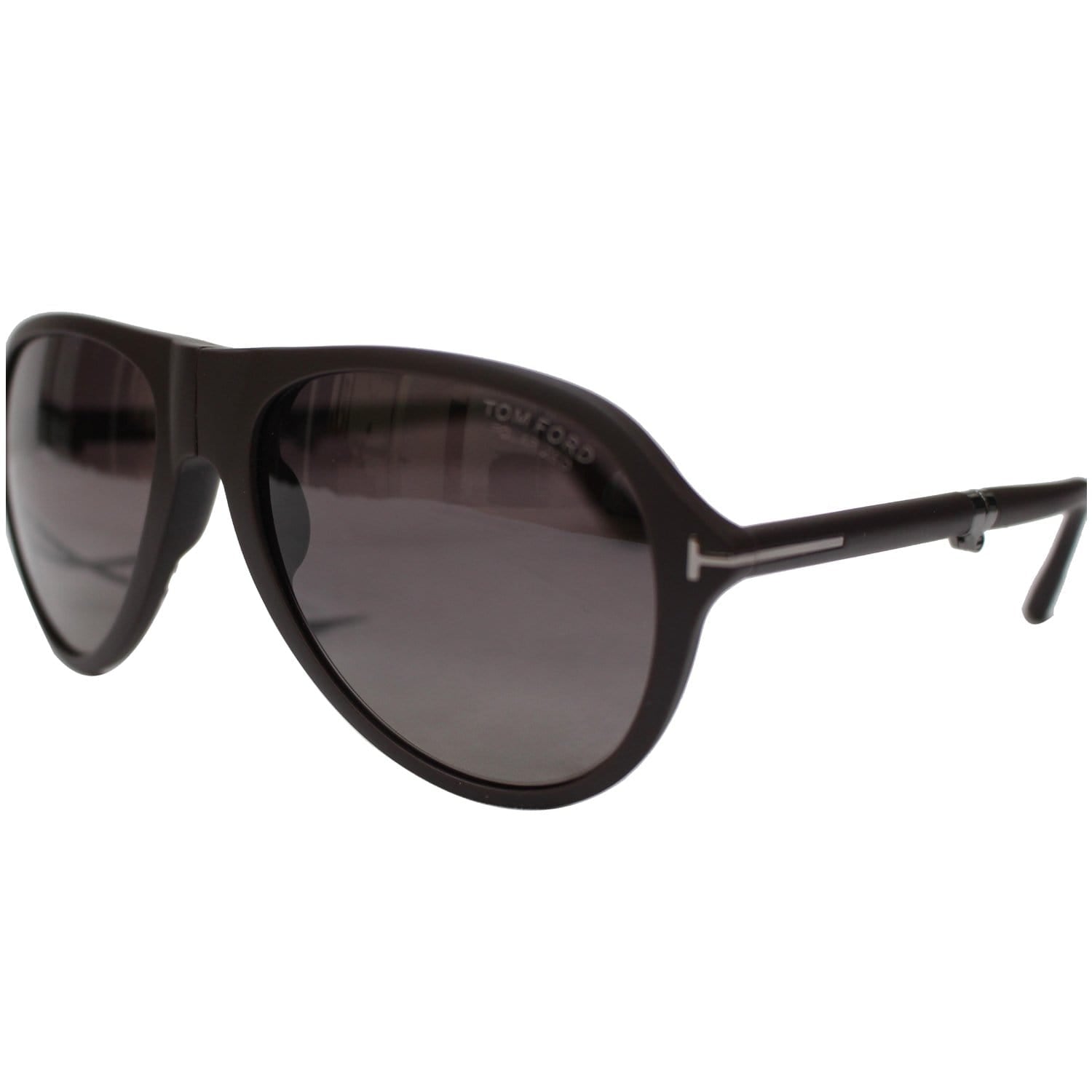 TOM FORD FT0381 60B 59 Dalton Folding Sunglasses Smoke Gradient Polari