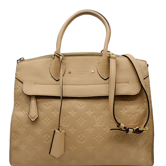 Shop Louis Vuitton PONT NEUF 2021-22FW Bi-color Plain Leather