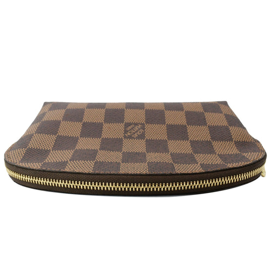 Louis Vuitton // Brown Damier Ebene Cosmetic Pouch – VSP Consignment