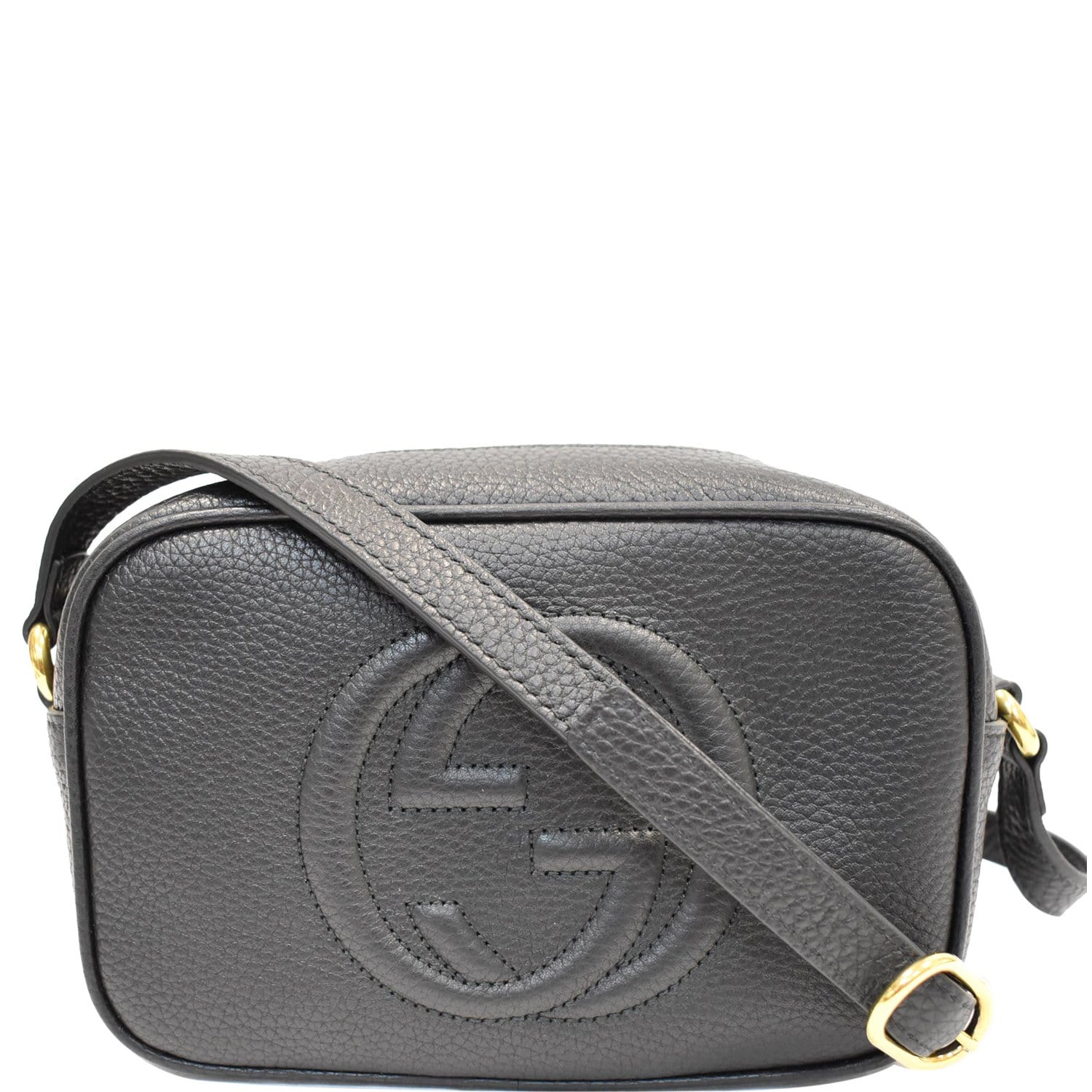 Gucci, Bags, Gucci Black Soho Small Leather Disco Bag