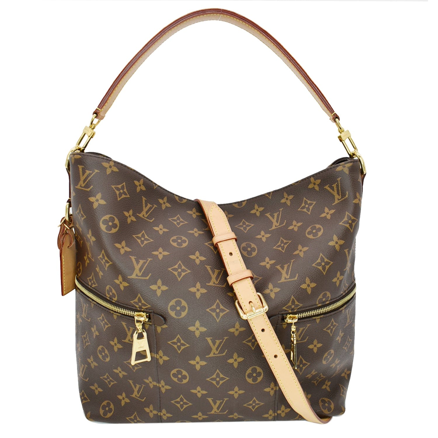 Louis Vuitton Melie Monogram Brown in Coated Canvas/Leather with Gold-tone  - US