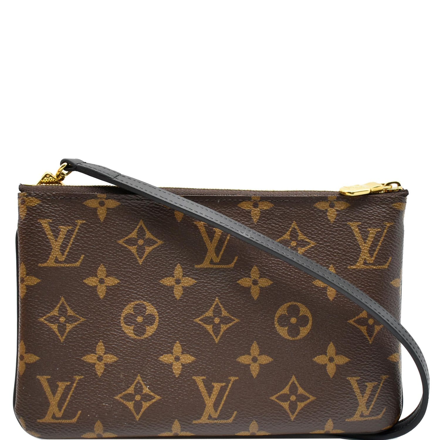Louis Vuitton Clutch Bag Pochette Accessoire Brown Cloth ref
