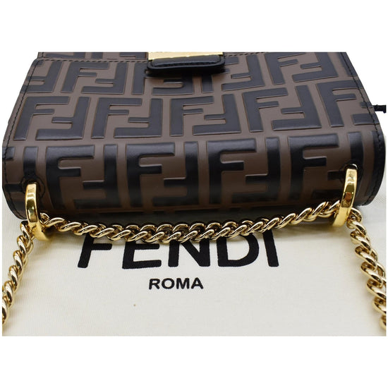 Fendi Kan U Small Brown leather mini-bag - Pop Style (Pty) Ltd