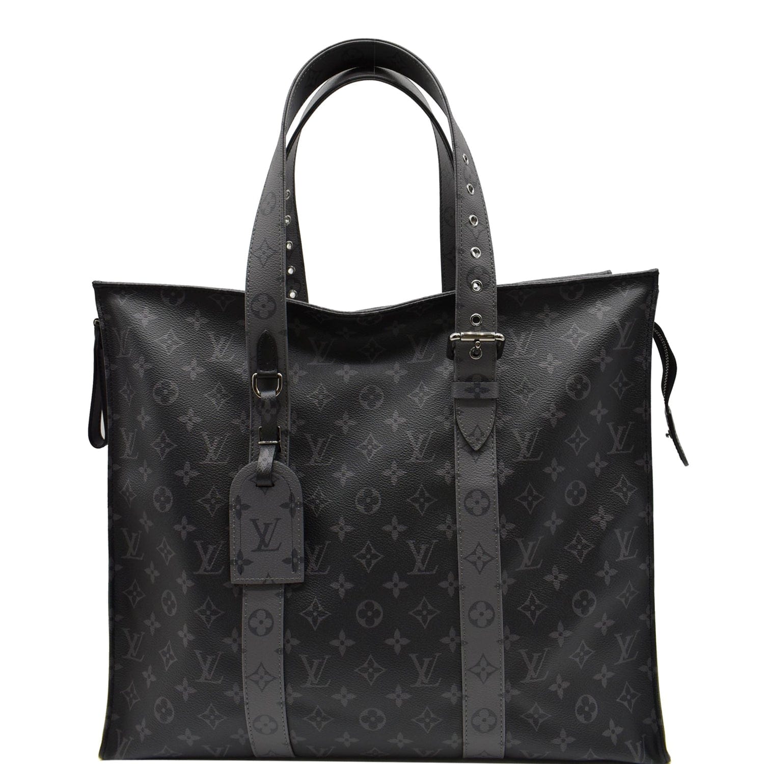 large black lv bag