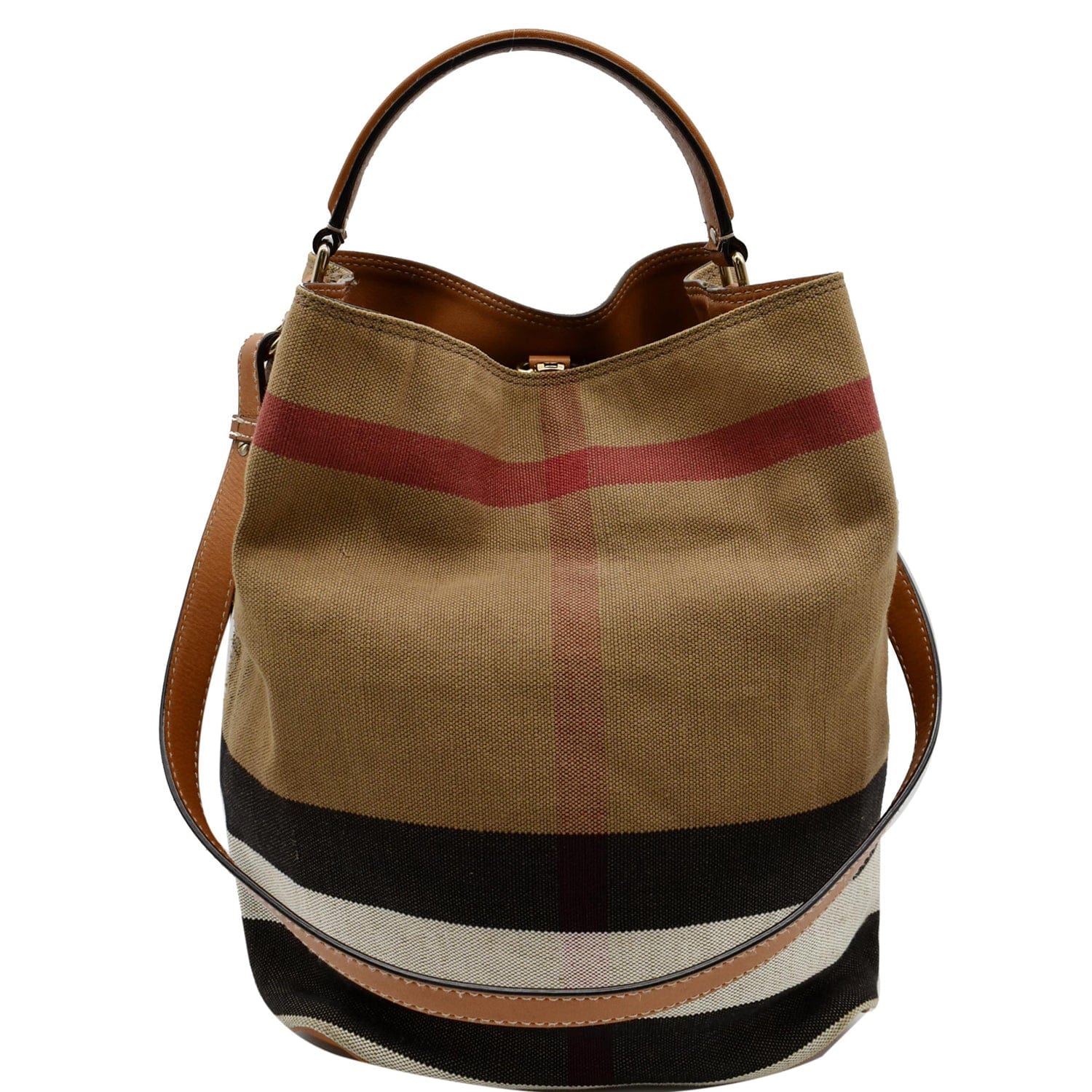 Brown 'TB Mini' bucket shoulder bag Burberry - Vitkac TW