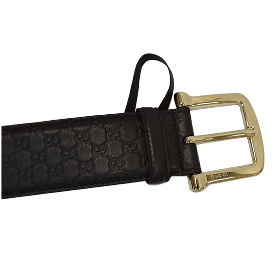 Gucci Micro Guccissima Leather Belt