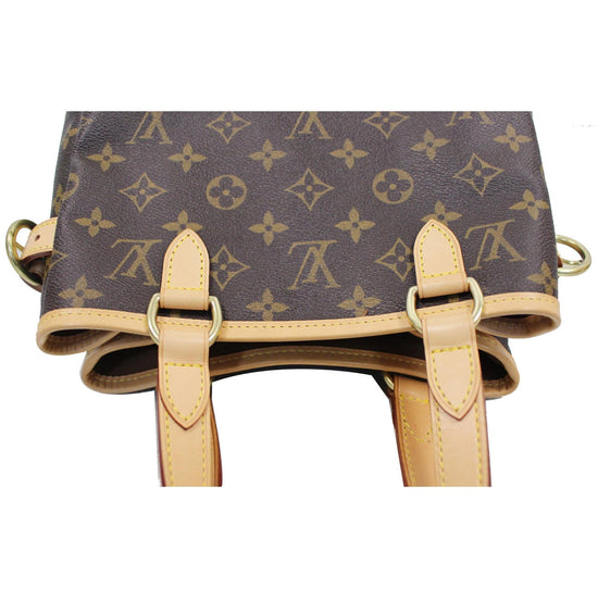 Louis Vuitton Batignolles Vertical Brown Monogram Canvas Shoulder Bag –  ClosetsNYC