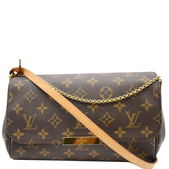 Louis Vuitton favorite mm monogram crossbody bag Brown Cloth ref