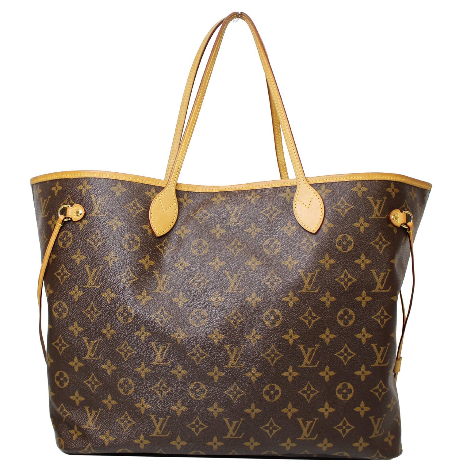 Louis Vuitton Neverfull GM monogram handbag shoulder bag shopper Brown  Leather ref.734933 - Joli Closet