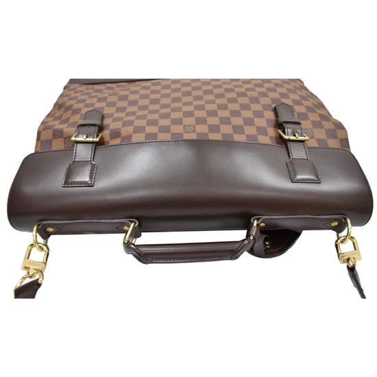 West end cloth travel bag Louis Vuitton Brown in Cloth - 29914206