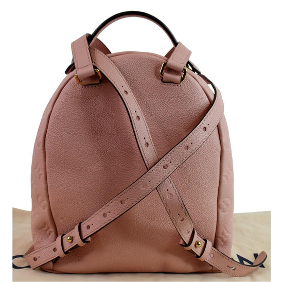 Sorbonne backpack leather backpack Louis Vuitton Pink in Leather - 33378055