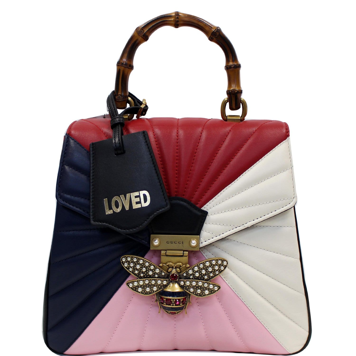 Canvas Gucci Queen Margaret MINI Bag, Size: Free Size