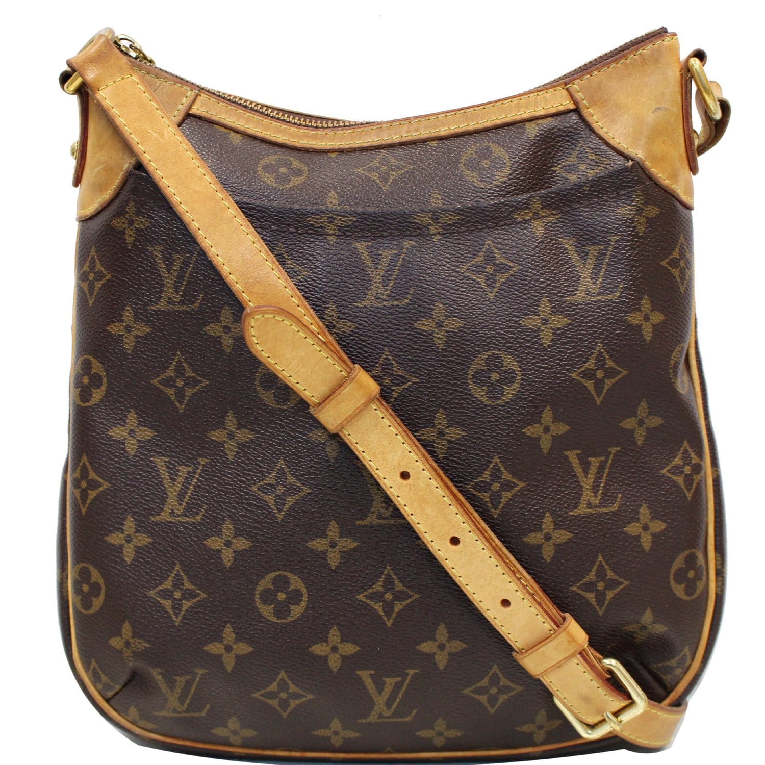 Brown Louis Vuitton Monogram Odeon PM Crossbody Bag