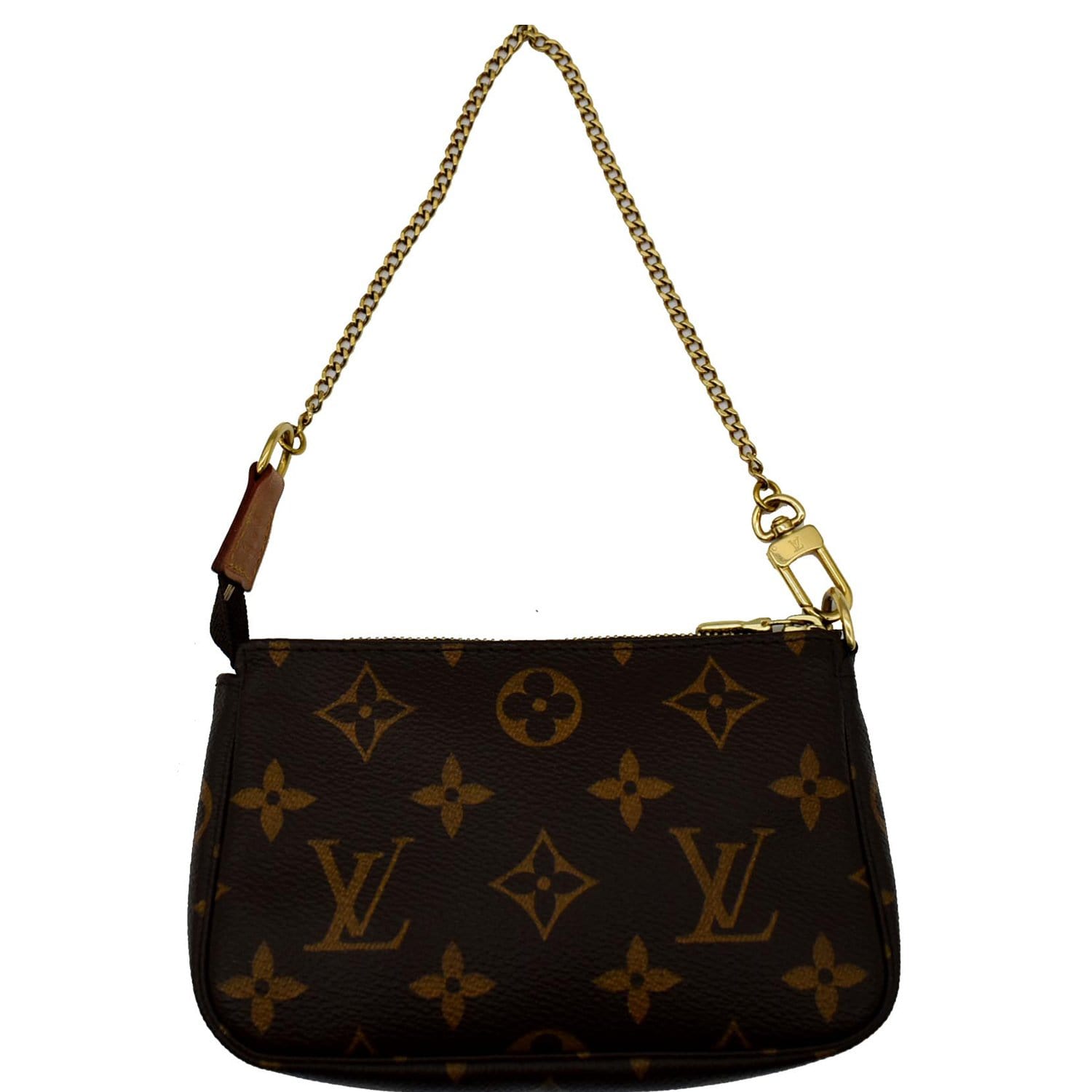 Louis Vuitton Brown Monogram Trunks and Locks Canvas Mini Pochette  Accessories Shoulder Bag - ShopStyle