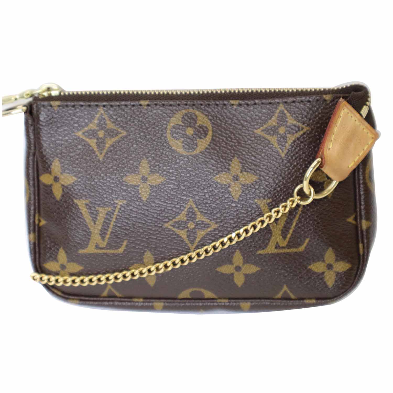 Louis Vuitton Mini Pochette Delightful in Brown Monogram Canvas